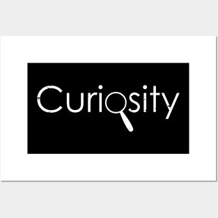 Curiosity Posters and Art